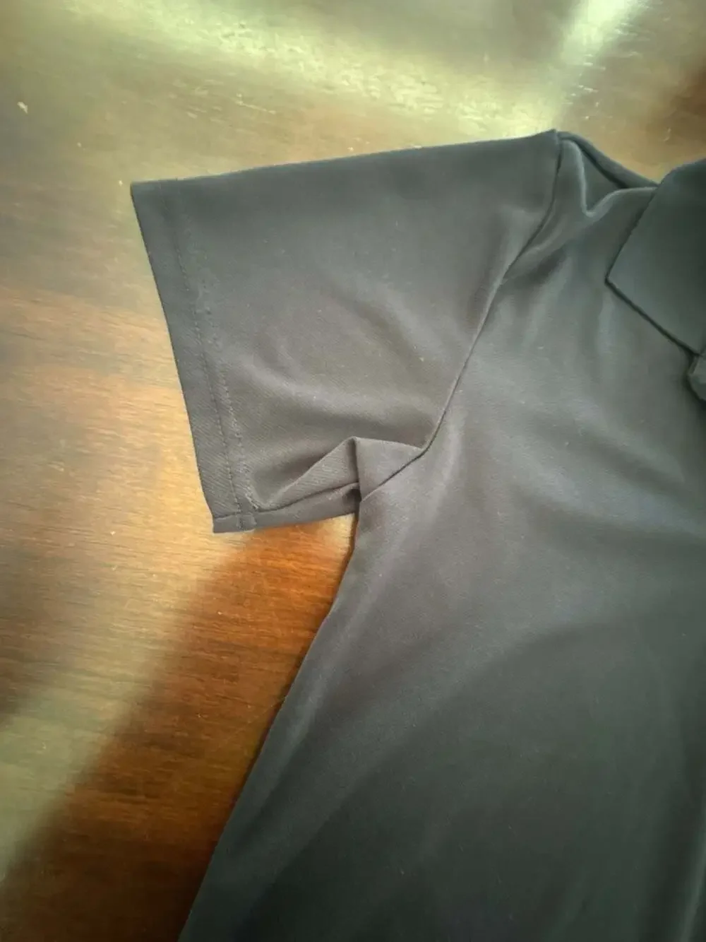 The Children's Place Boys Black Uniform Performance Short Sleeve Polo